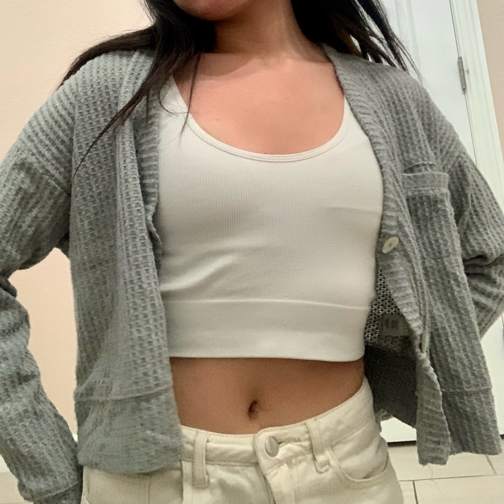 Grey Cardigan